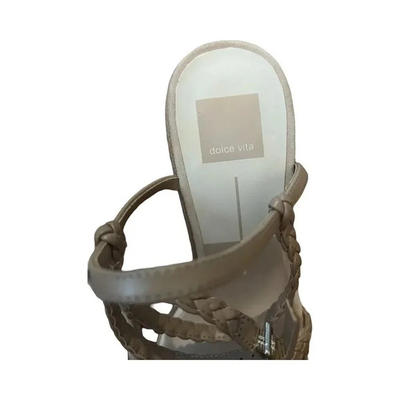 Dolce Vita Oro Women's Platform Block Heel Natural Size 8.5 NWOB - Picture 6 of 6